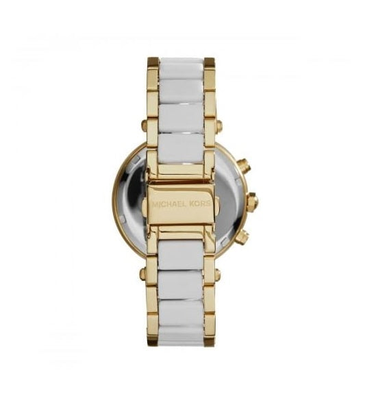 Michael Kors Women’s Quartz Stainless Steel White Dial 39mm Watch MK6119