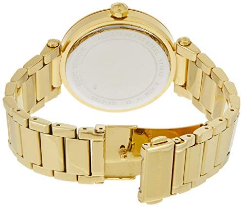 Michael Kors Women’s Quartz Stainless Steel White Dial 38mm Watch MK5780
