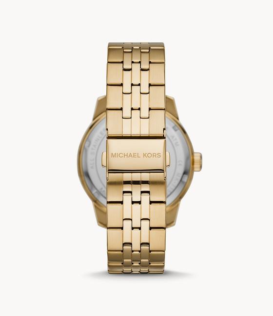 Michael Kors Men’s Stainless Steel Black Dial 44mm Watch MK7154