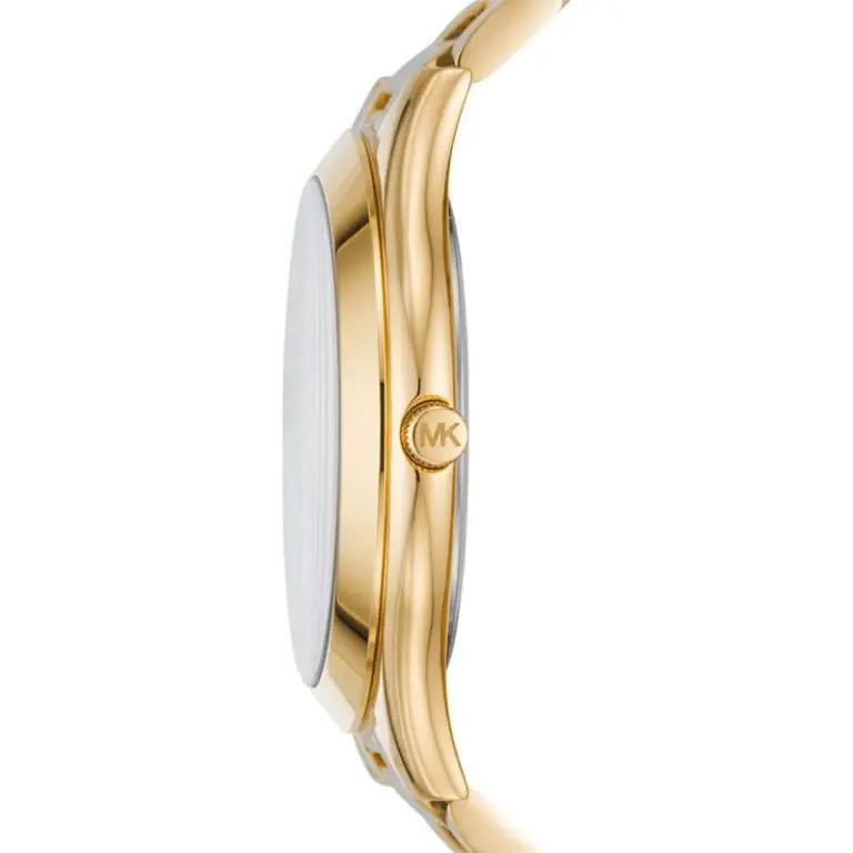 Michael Kors Women’s Quartz Gold Stainless Steel Gold Dial 42mm Watch MK4561