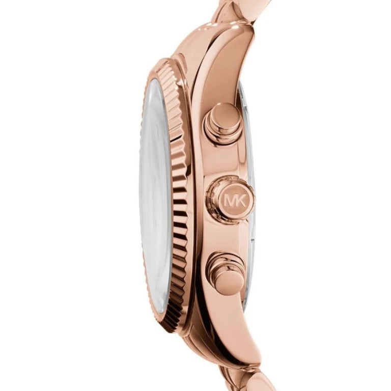Michael Kors Women’s Chronograph Quartz Stainless Steel Rose Gold Dial 38mm Watch MK5569