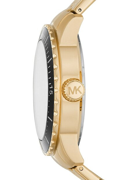 Michael Kors Men’s Stainless Steel Black Dial 44mm Watch MK7154