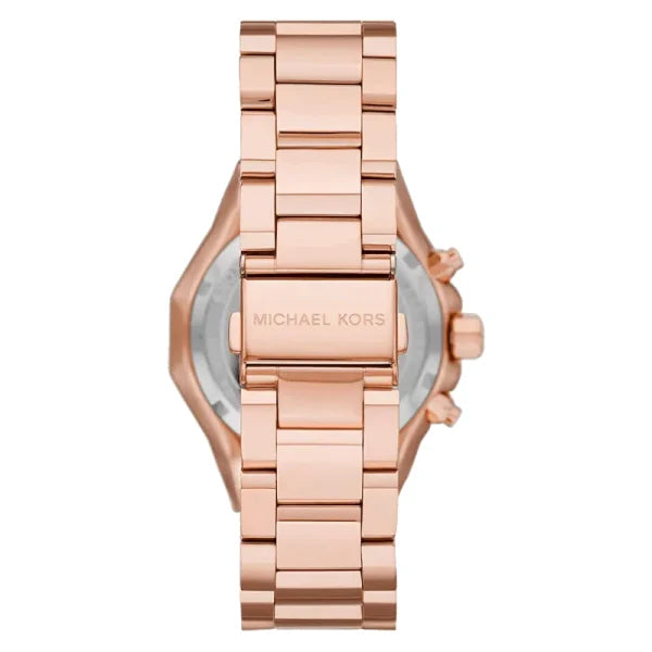 Michael Kors Women’s Quartz Rose Gold Stainless Steel Rose Gold Dial 41mm Watch MK4688
