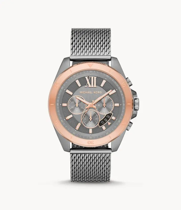 Michael Kors Men’s Quartz Stainless Steel Grey Dial 45mm Watch MK8868