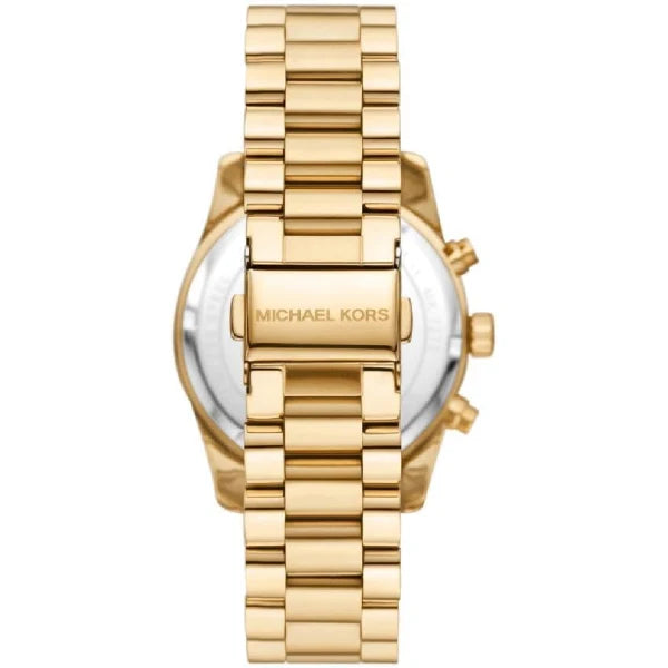 Michael Kors Women’s Chronograph Quartz Stainless Steel Brown Dial 38mm Watch MK7276