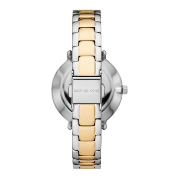 Michael Kors Women’s Quartz Two Tone Stainless Steel Silver Dial 32mm Watch MK1041