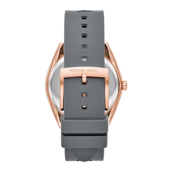 Michael Kors Women’s Quartz Gray Silicone Strap Gray Dial 42mm Watch MK7314