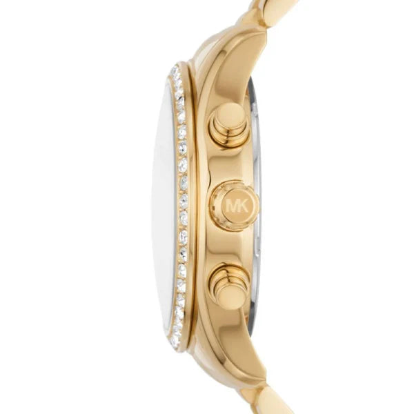 Michael Kors Women’s Quartz Gold Stainless Steel Gold Dial 36mm Watch MK7381
