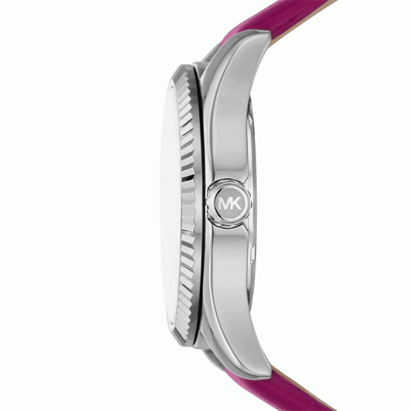Michael Kors Women’s Quartz Pink Leather Strap Pink Dial 38mm Watch MK4749