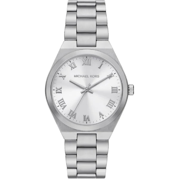 Michael Kors Women’s Quartz Silver Stainless Steel Silver Dial 37mm Watch MK7393