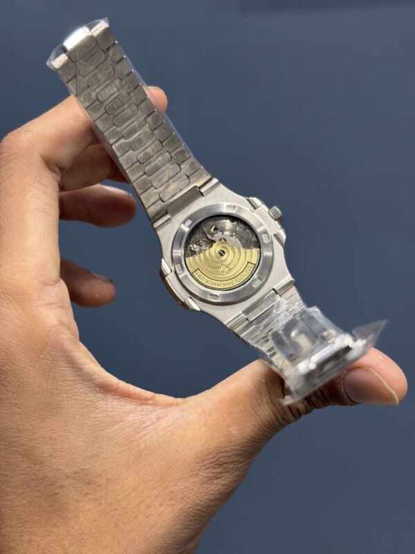 NEW COLLECTION SILVER WITH BLUE DIAL AUTOMATIC WATCH