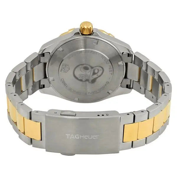 Tag Heuer Aquaracer Men’s Quartz Swiss Made Two-tone Stainless Steel Grey Dial 41mm Watch WBD1120.BB0930