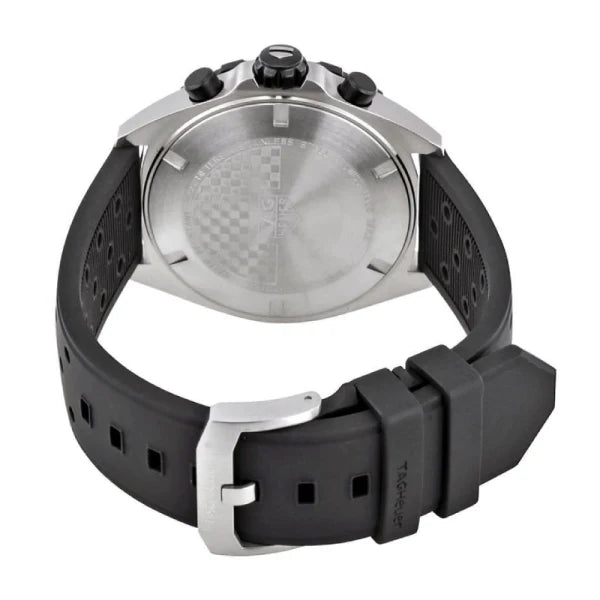 Tag Heuer Formula 1 Men’s Quartz Swiss Made Black Silicone Strap Black Dial 43mm Watch CAZ1011.FT8024