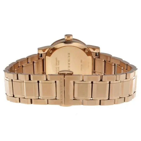 Burberry Women’s Swiss Made Stainless Steel Beige Dial 26mm Watch BU9228
