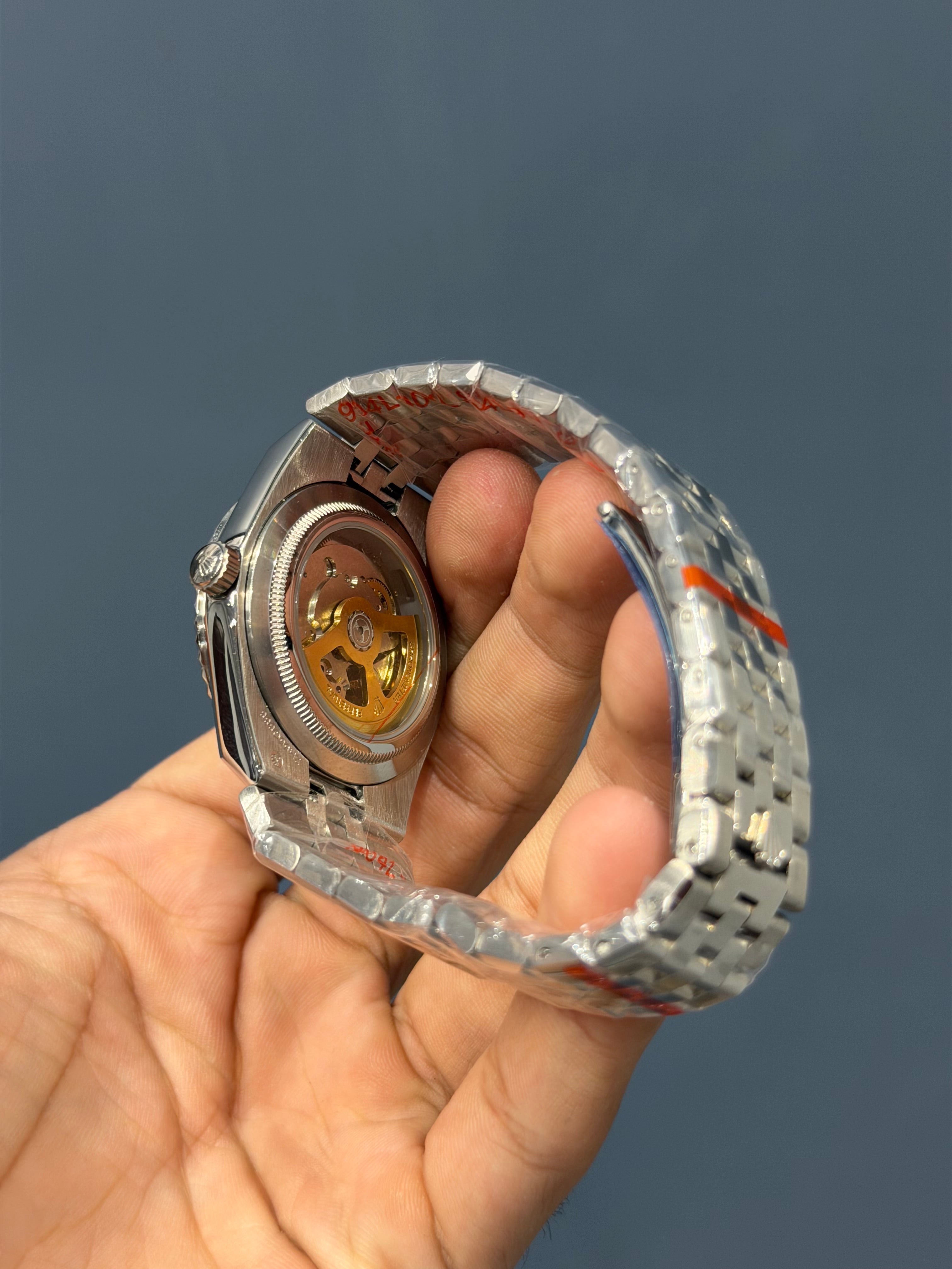 NEW COLLECTION 40 SILVER CHAIN WITH TIFFANY DIAL AUTOMATIC WATCH ZR FACTORY