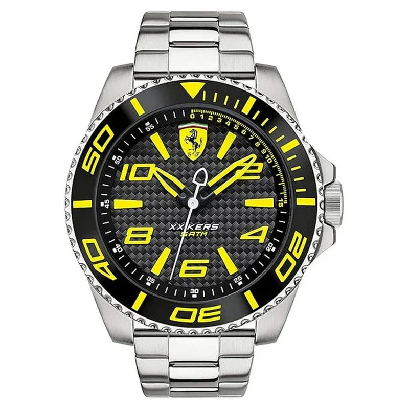 Ferrari 0830330 SCUDERIA XX KERS Analogue Black Dial Men's Watch