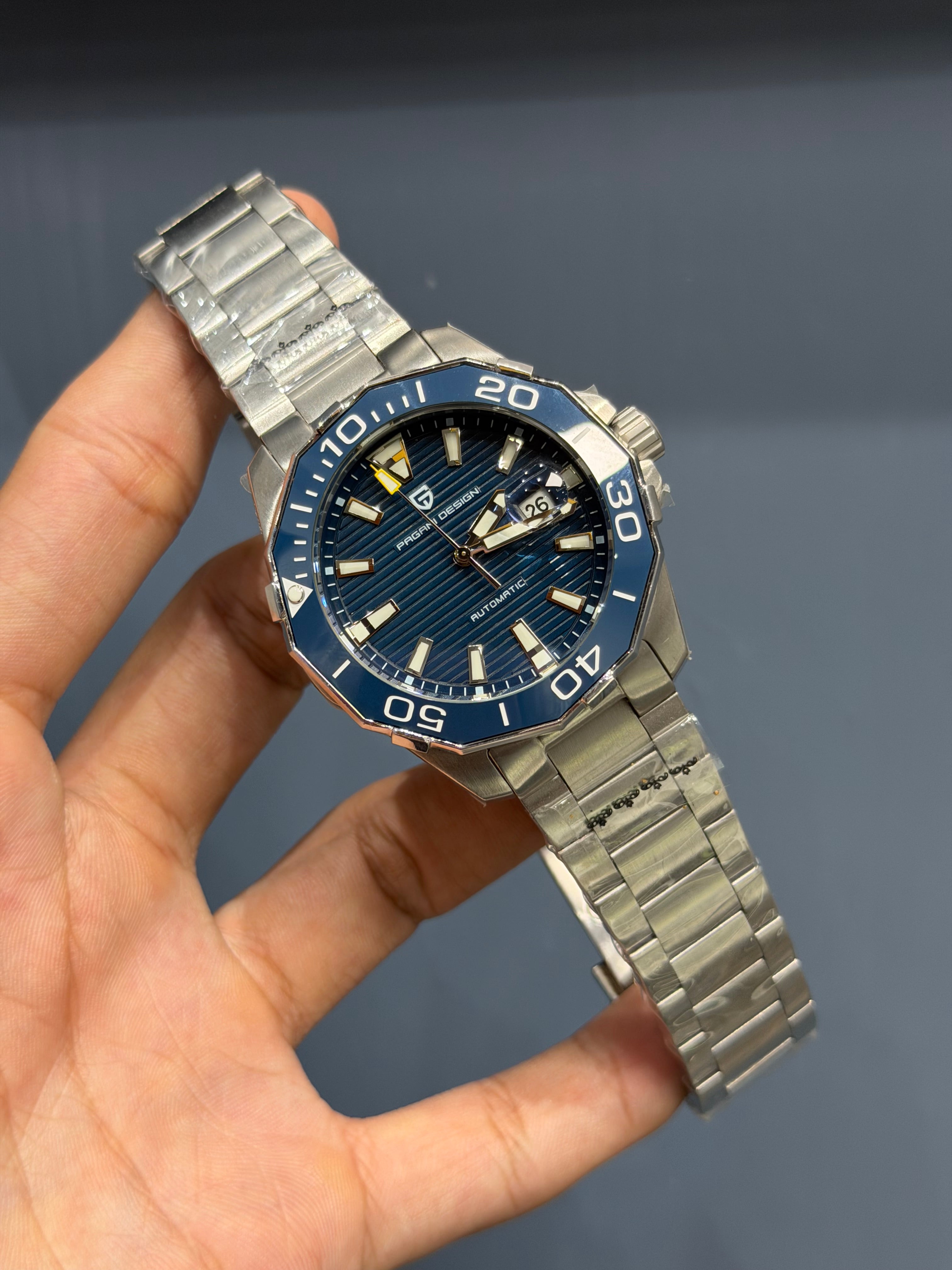 Pagani Design PD-1668 Aquaracer Blue Dial Men's Watch