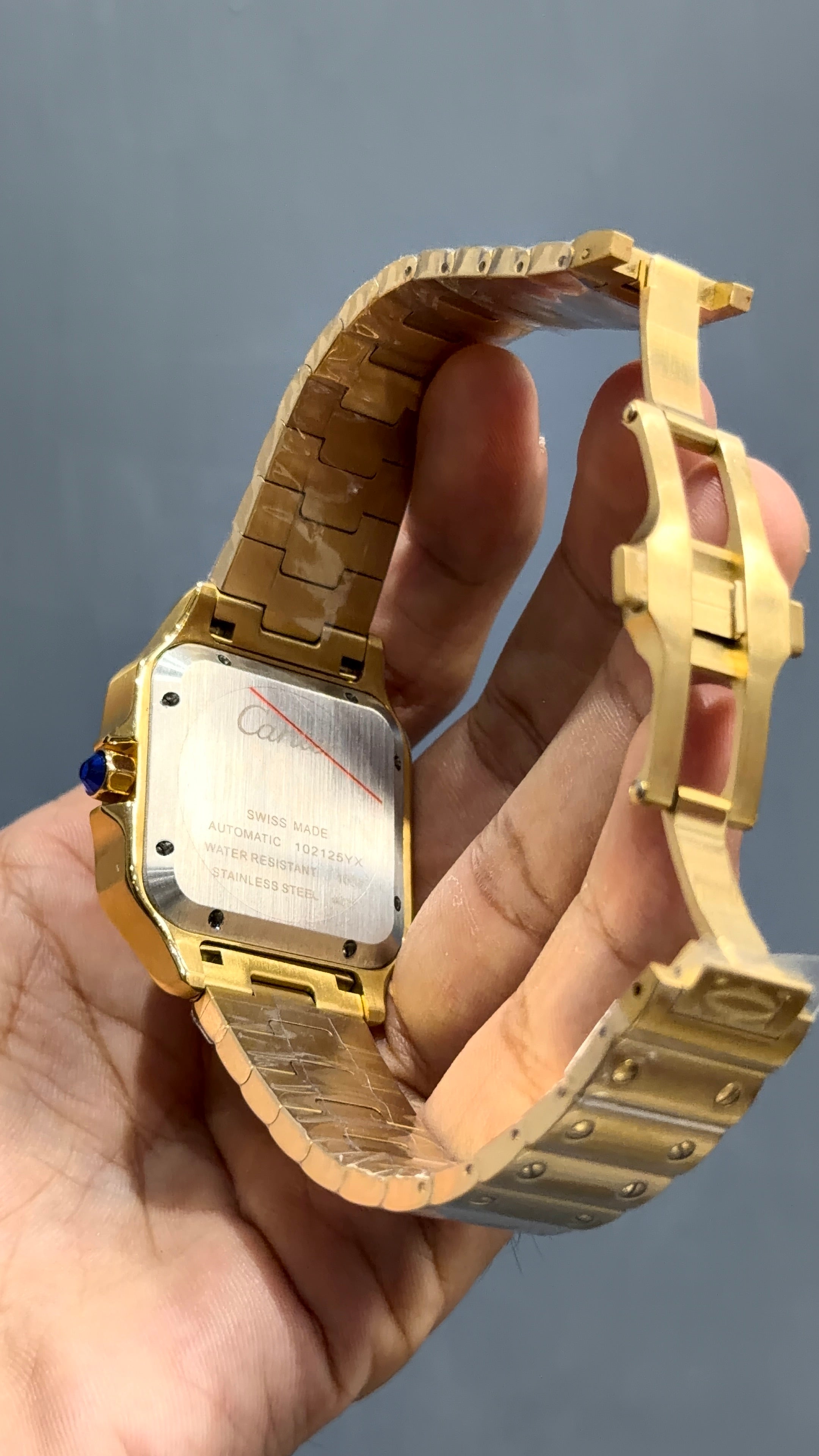 NEW COLLECTION GOLD WITH GREEN DIAL AUTOMATIC WATCH