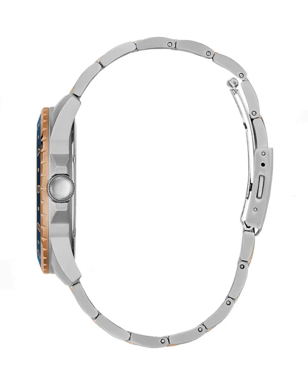 Guess Men’s Quartz Stainless Steel Blue Dial 44mm Watch W1107G3