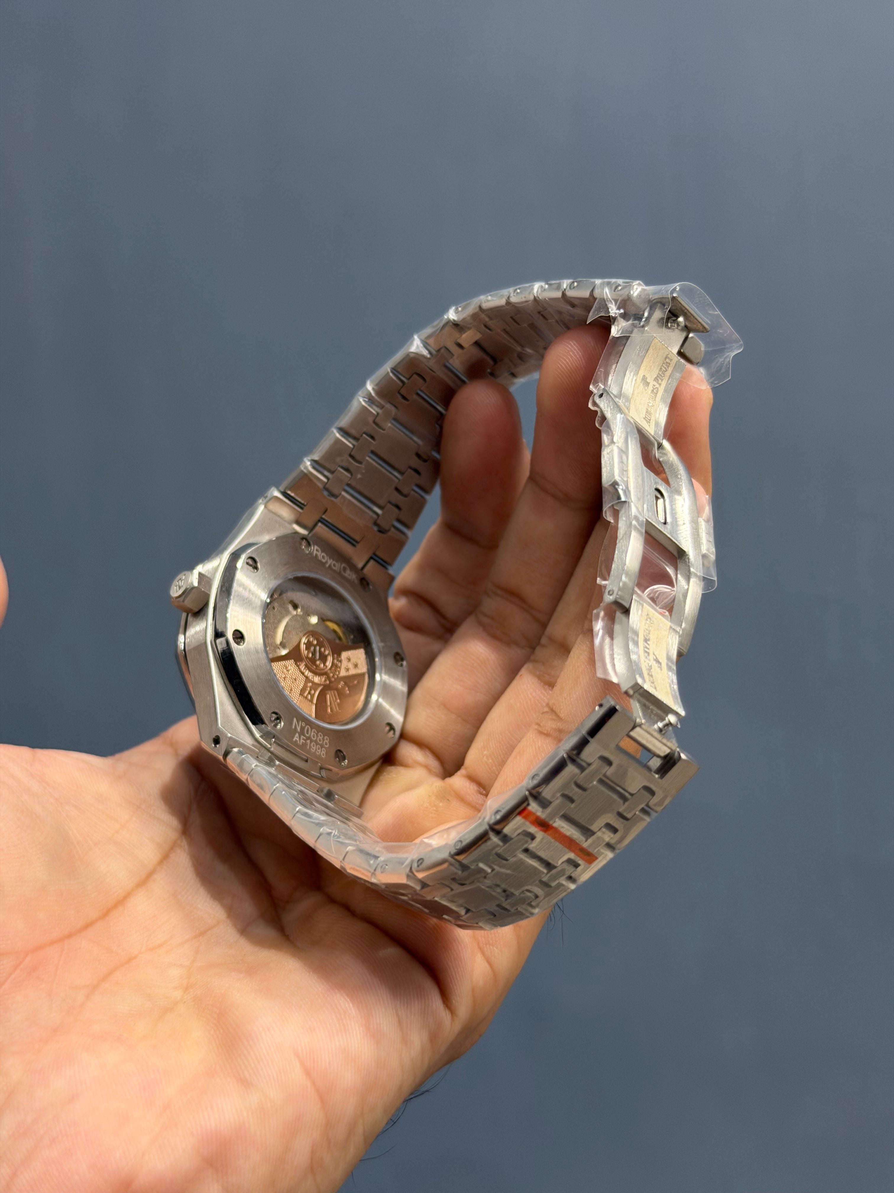 NEW COLLECTION SILVER WITH TIFFANY DIAL CHAIN WATCH FOR MEN