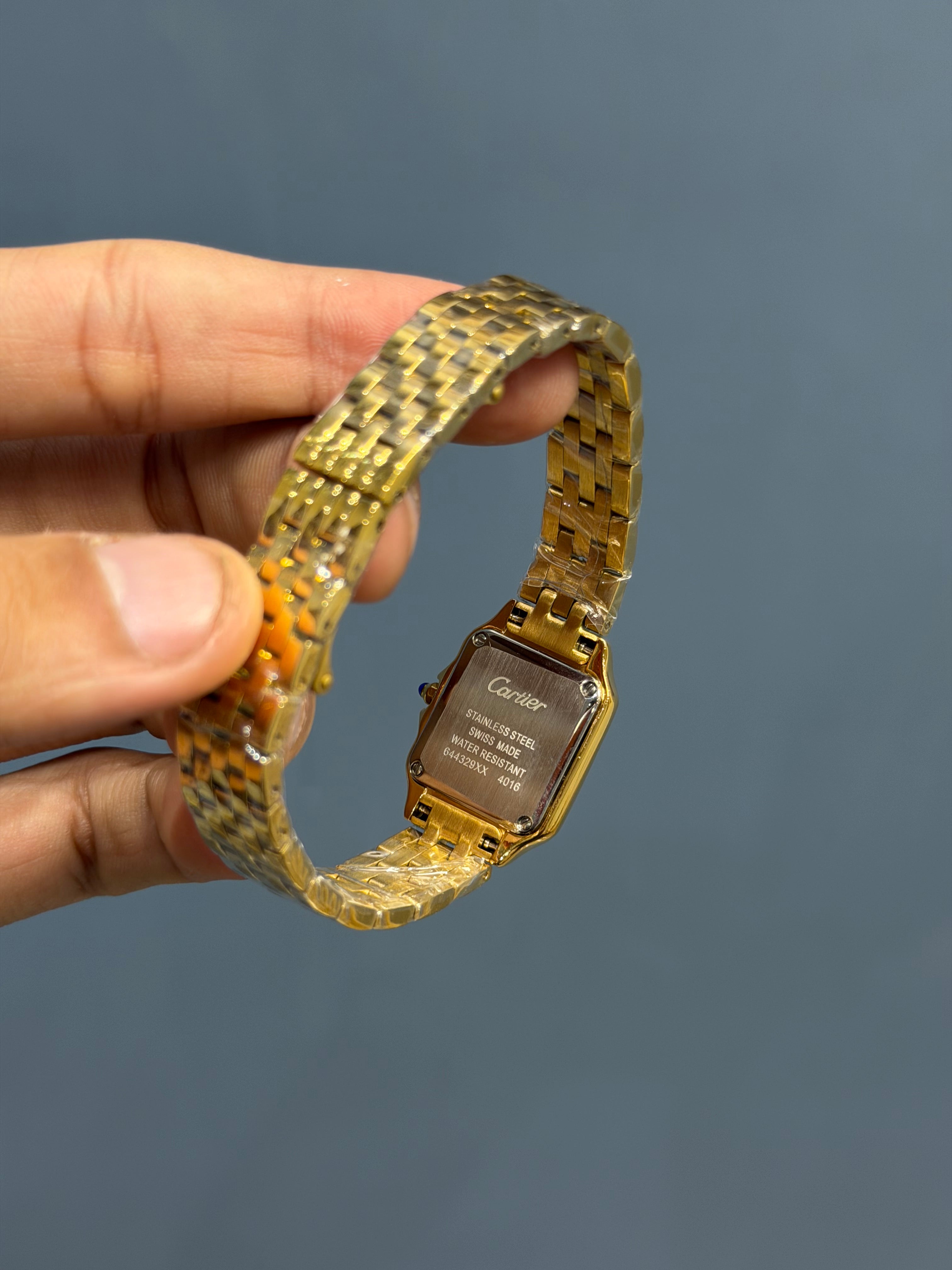NEW COLLECTION YELLOW GOLD WITH GOLDEN DIAL LADIES WATCH