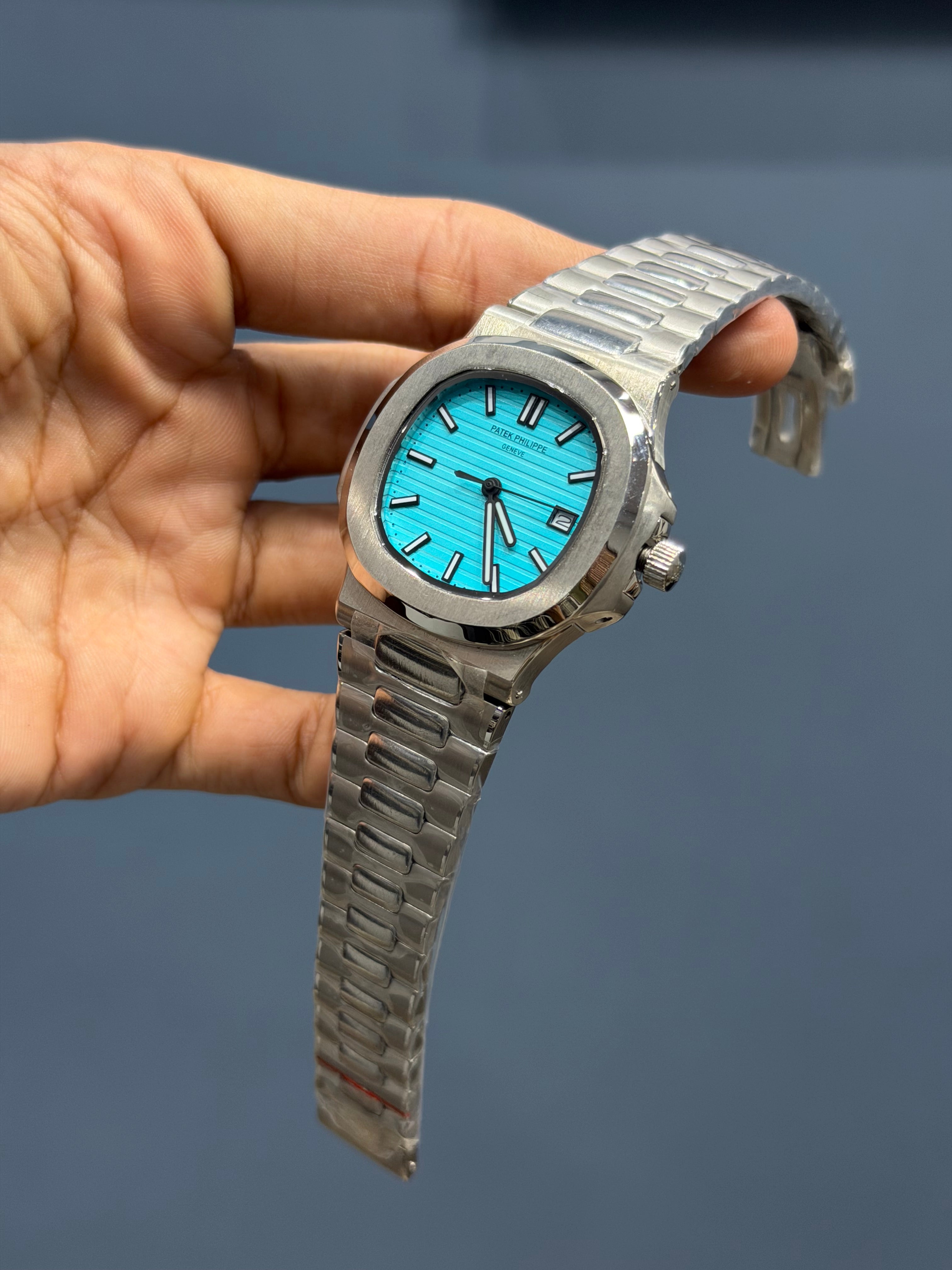NEW COLLECTION SILVER WITH TIFFANY DIAL AUTOMATIC WATCH