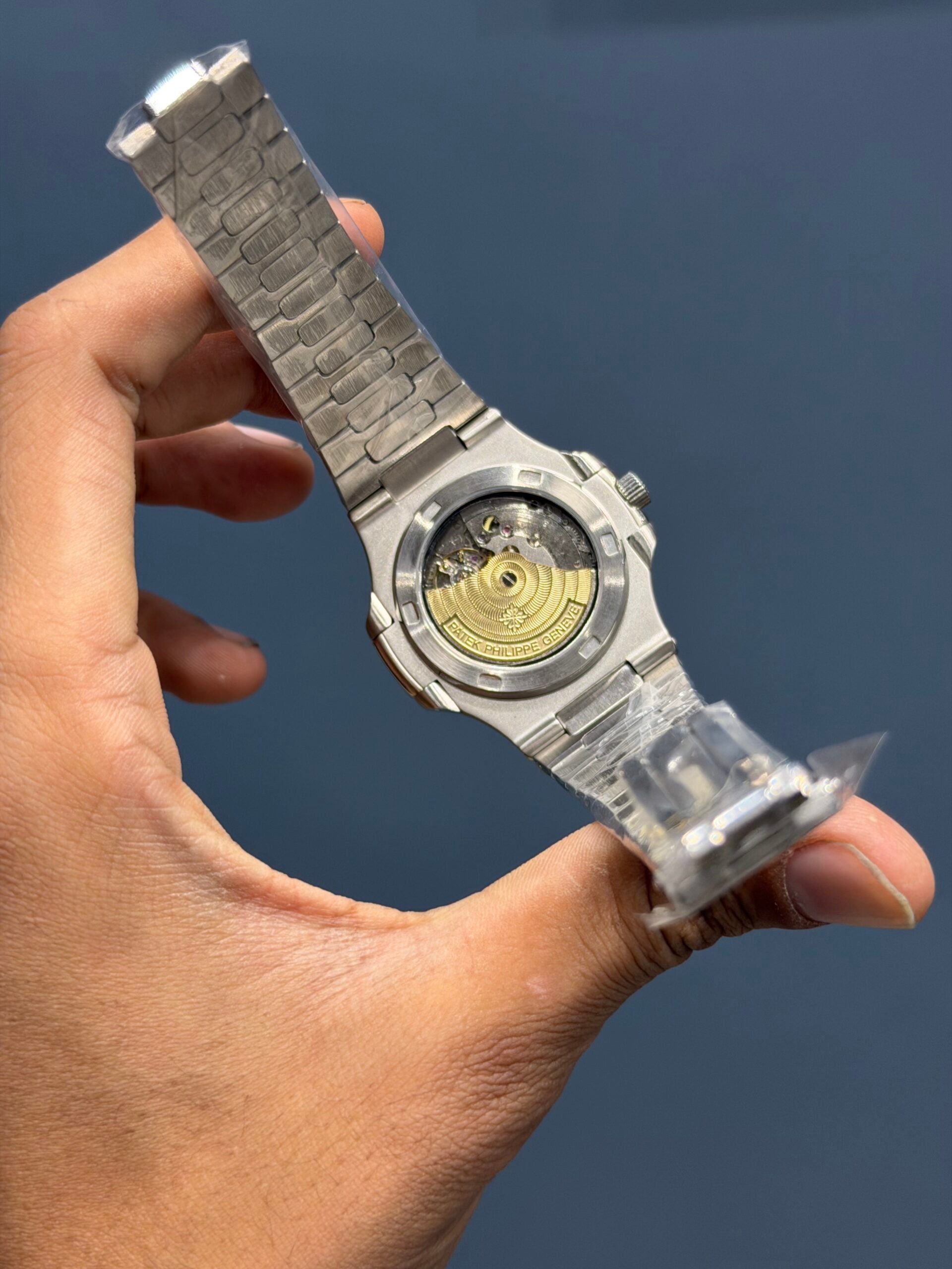 NEW COLLECTION SILVER WITH GREY DIAL AUTOMATIC WATCH