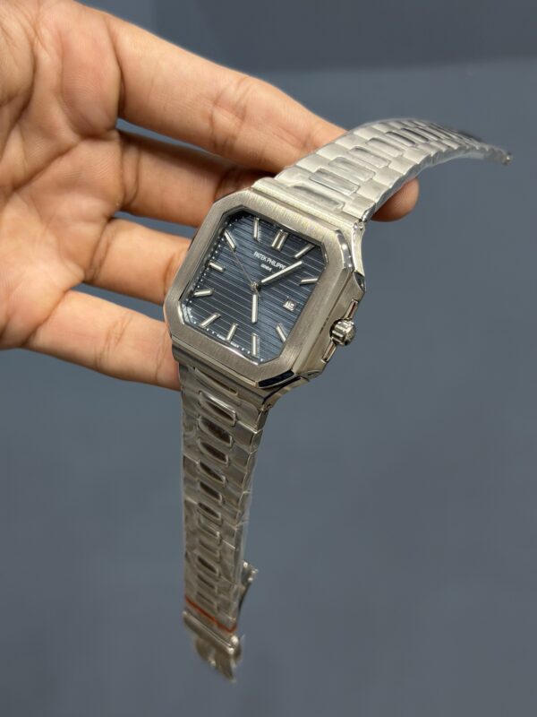 NEW COLLECTION SILVER WITH BLUE DIAL QUARTZ WATCH