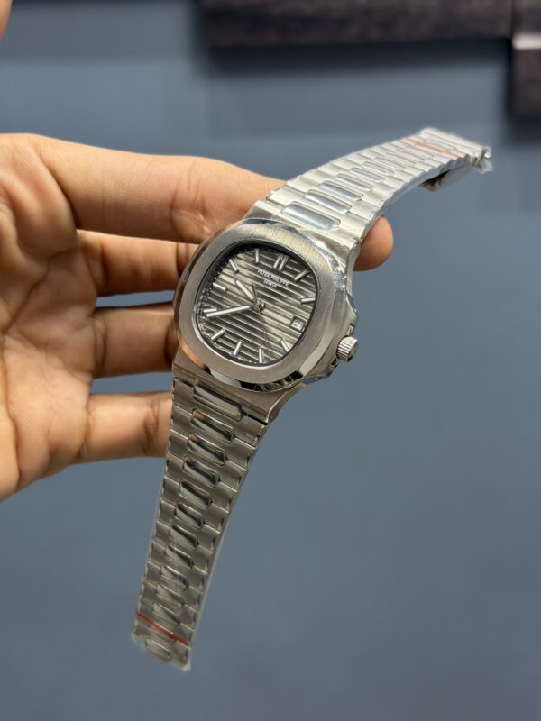 NEW COLLECTION SILVER WITH GREY DIAL AUTOMATIC WATCH