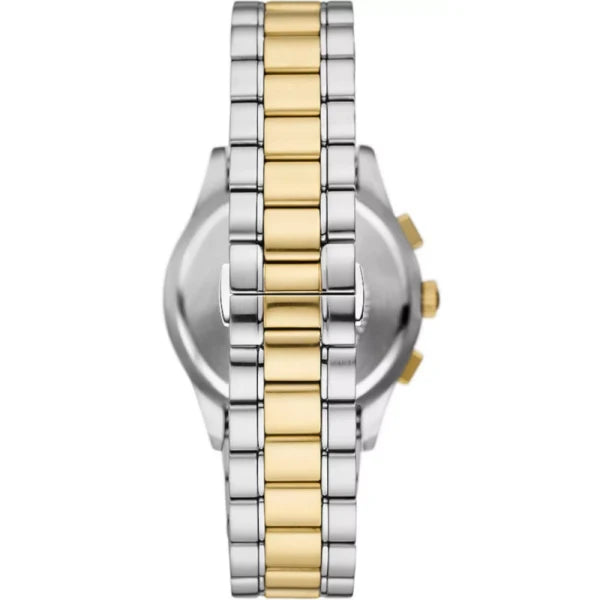 Emporio Armani Men’s Chronograph Quartz Two-Tone Stainless Steel Blue Dial 42mm Watch AR11579