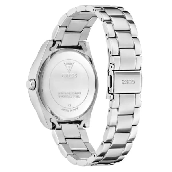 Guess Women’s Quartz Silver Stainless Steel Blue Dial 38mm Watch GW0735L1