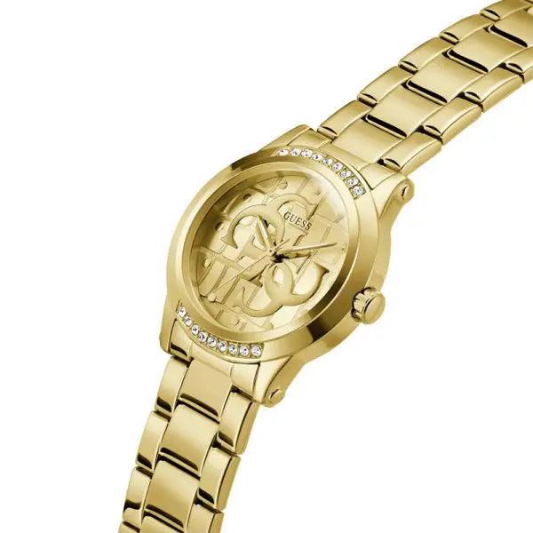 Guess Women’s Quartz Gold Stainless Steel Gold Dial 36mm Watch GW0861L2