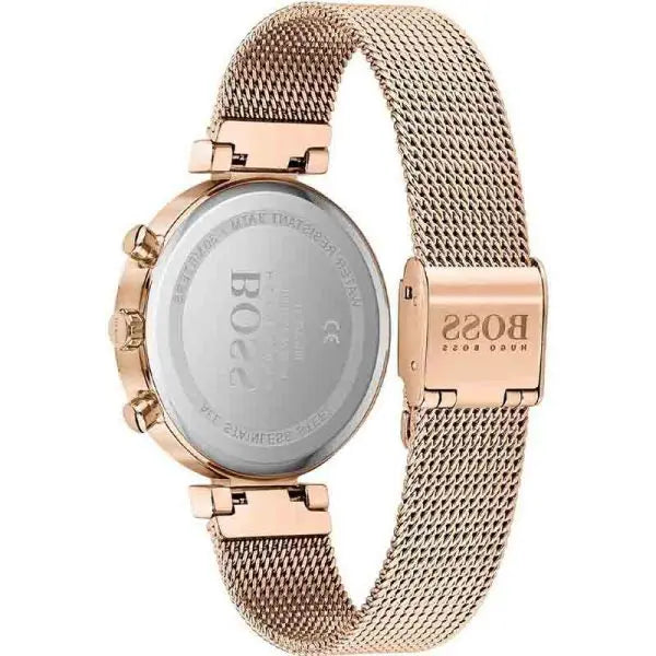 Hugo Boss Women’s Quartz Stainless Steel Silver Dial 36mm Watch 1502553