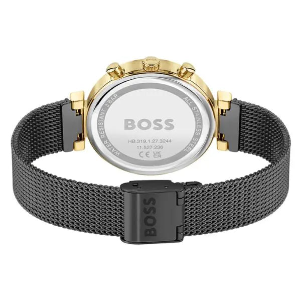Hugo Boss Women’s Quartz Black Stainless Steel Black Dial 36mm Watch 1502627