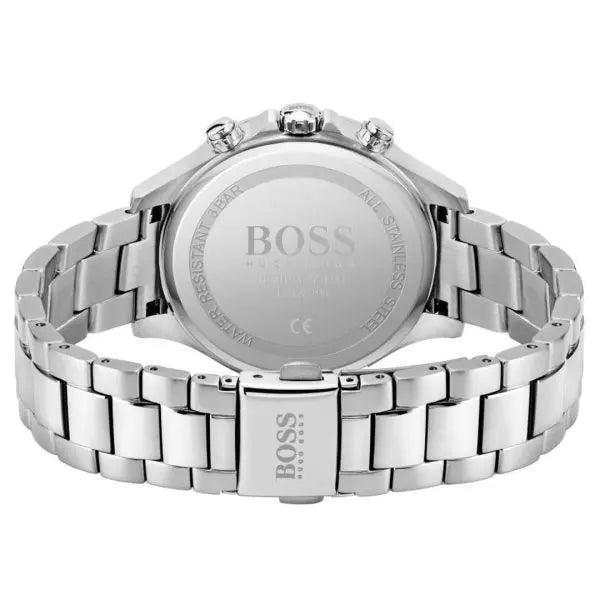 Hugo Boss Women’s Quartz Silver Stainless Steel Gold Dial 38mm Watch 1502565