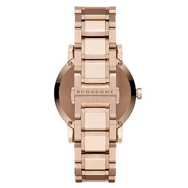 Burberry Women’s Swiss Made Stainless Steel Brown Dial 38mm Watch BU9005