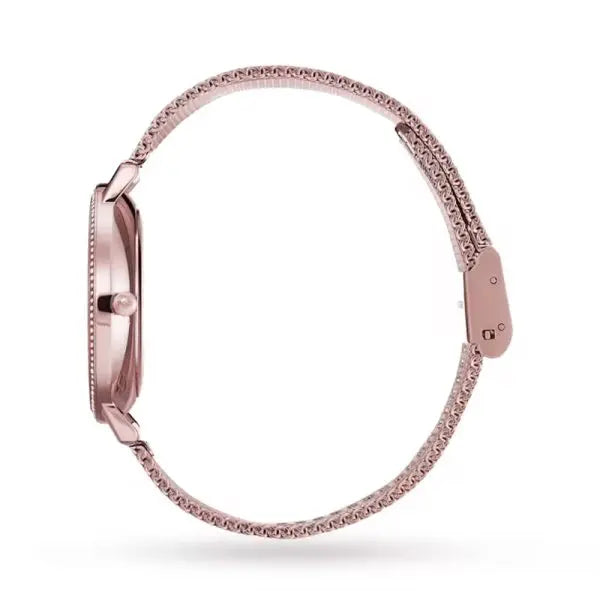 Hugo Boss Women’s Quartz Rose Gold Stainless Steel Rose Gold Dial 35mm Watch 1502519