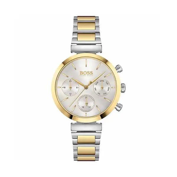 Hugo Boss Women’s Quartz Stainless Steel Silver Dial 36 Watch 1502550