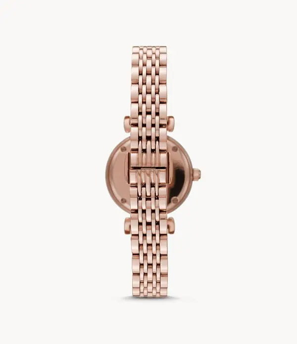 Emporio Armani Women’s Stainless Steel Mother of Pearl Dial 28mm Watch AR11316