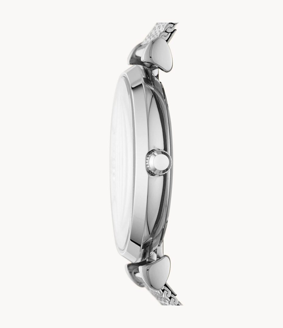 Emporio Armani Women’s Analog Stainless Steel Mother of Pearl Dial 32mm Watch AR11319