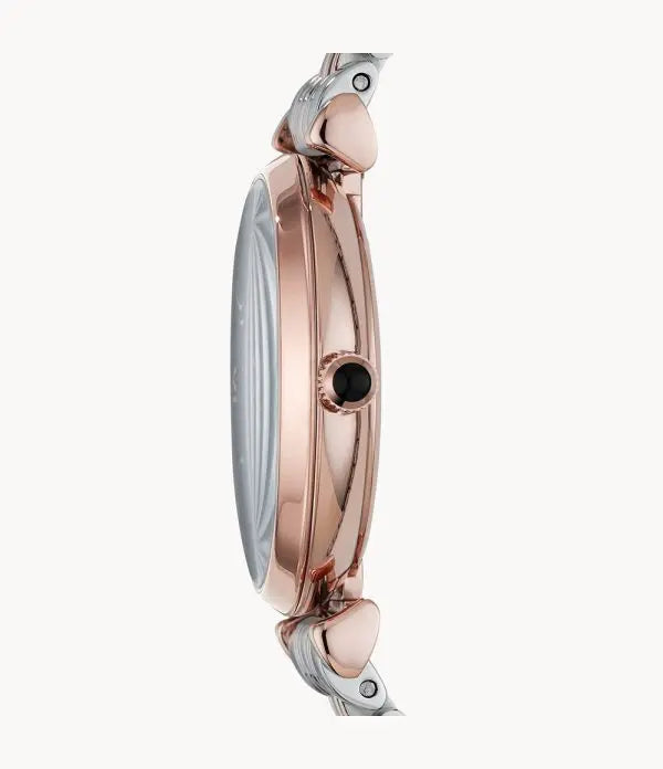 Emporio Armani Women’s Analog Stainless Steel Grey Dial 32mm Watch AR1725