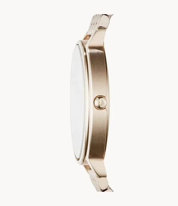 Emporio Armani Women’s Quartz Stainless Steel Rose Gold Dial 32mm Watch AR11062