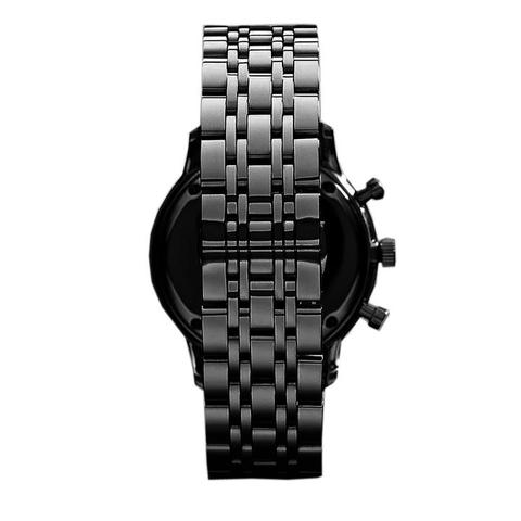 Emporio Armani Men’s Chronograph Quartz Stainless Steel Black Dial 43mm Watch AR1934