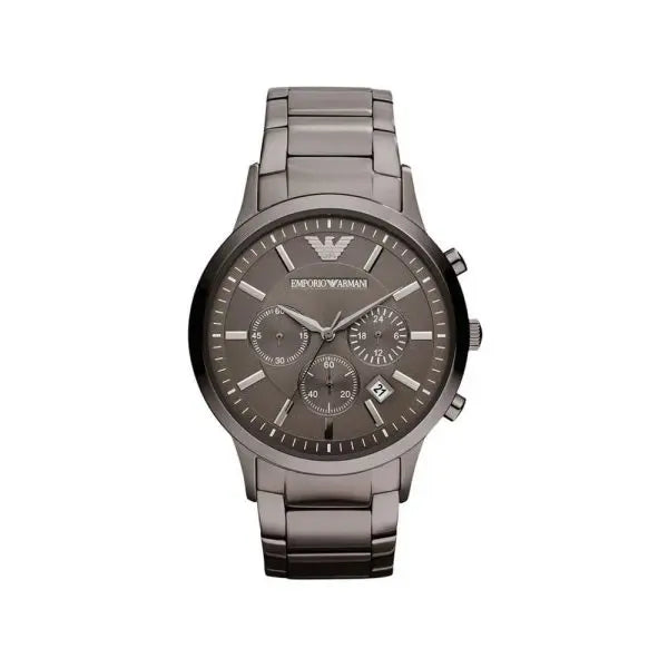 Emporio Armani Men’s Quartz Stainless Steel Brown Dial 43mm Watch AR2454