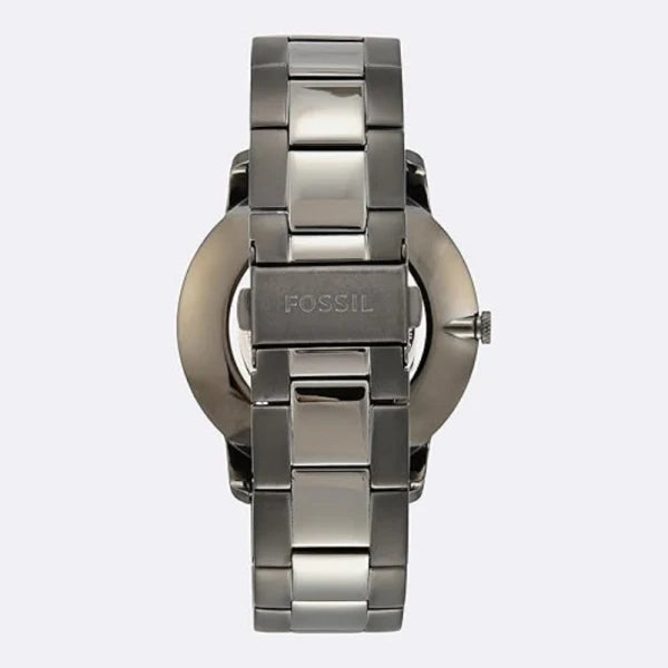 Fossil Men’s Quartz Grey Stainless Steel Grey Dial 44mm Watch FS5459