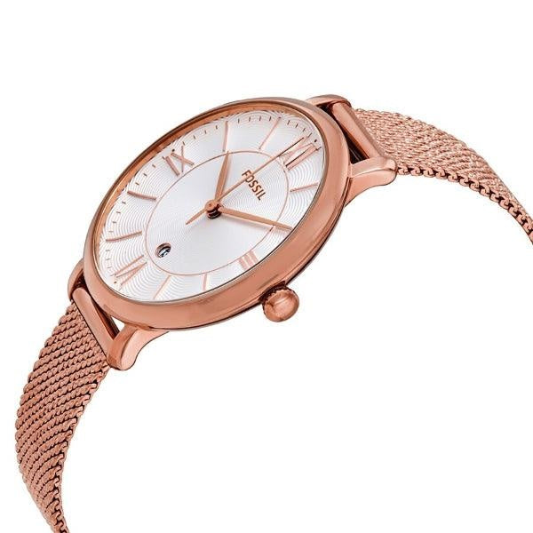 Fossil Women’s Quartz Stainless Steel Silver Dial 36mm Watch ES4352