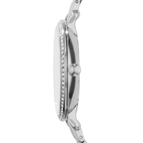 Fossil Women’s Quartz Silver Stainless Steel Silver Dial 36mm Watch ES3631