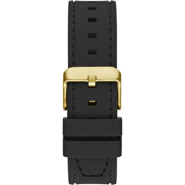 Guess Men’s Quartz Black Silicone Strap Green Dial 42mm Watch GW0571G3