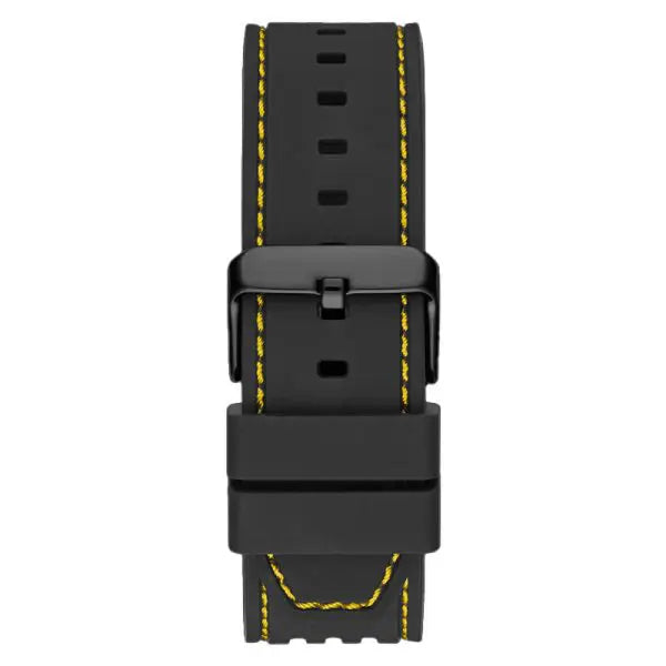 Guess Men’s Quartz Black Silicone Strap Black Dial 42mm Watch GW0499G2