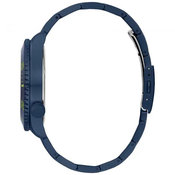 Guess Men’s Quartz Navy Blue Stainless Steel Navy Blue Dial 45mm Watch GW0488G4
